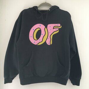 Odd Future Tyler the Creator OFWGKTA Black Donut Design Hoodie Men's Size M